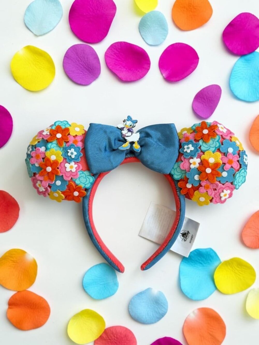 DISNEY Parks Daisy Duck Floral Mouse Ears